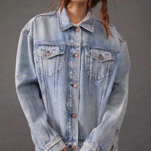 We The Free Jolene Trucker Denim Jacket